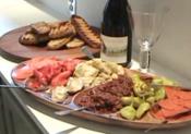 Italian Antipasto With Sundried Tomato Tapenade